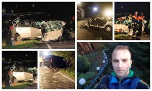 Un bebeluş de 3 luni şi o soţie înlăcrimată a lăsat în urmă Daniel, tânărul mort în accidentul din Germania (Video)