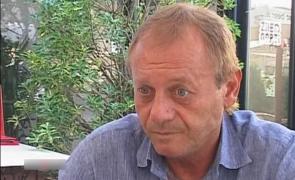 Ilie Balaci face declarații pentru emisiunea de sport a Observatorului