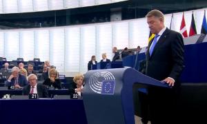 Klaus Iohannis, discurs în Parlamentul European: "Avem nevoie de o nouă viziune cu privire la viitorul Uniunii Europene"