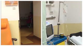 Infirmiere filmate în timp ce sparg seminţe la Spitalul Judeţean de Urgenţă Alexandria