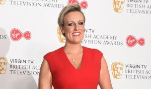 Steph McGovern la ceremonie, pe covorul roșu de la BAFTA