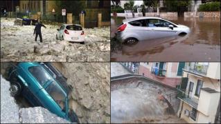 MAE avertizează românii din Italia. Cod roşu de ploi torenţiale şi vânt puternic în următoarele ore