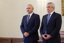 Calin Popescu Tariceanu si Liviu Dragnea, la Palatul Cotroceni