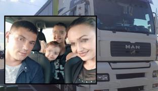 Imagine cutremurătoare postată de Veronica, soţia tânărului şofer de TIR ucis de un coleg român, în Belgia