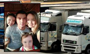 Şoferul de TIR ucis în Belgia de un coleg român a murit ţinut în braţe de alţi şoferi, murmurând numele fetiţelor lui