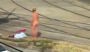 O femeie s-a dezbrăcat în pielea goală într-o intersecţie aglomerată din Timişoara