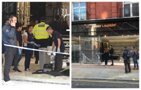 Magazin Yves Saint Laurent, jefuit in centrul Londrei