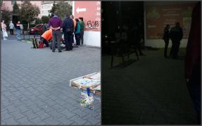 Caz șocant la Râmnicu Vâlcea! Trupul unui bâtrân care a făcut infarct a stat ore în șir pe trotuar, după ce medicii de la ambulanță l-au lăsat pe caldarâm