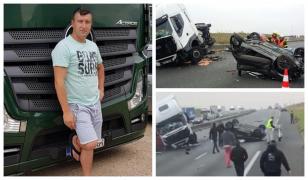 Petru, şoferul român care a salvat o copilă de 9 ani în Franţa, a plâns când a scos-o din maşină: "Sunt şi eu tată de fată!"