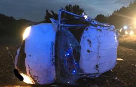 Cinci români, victime ale unui accident de microbuz în Germania. Şoferul era beat, doi oameni sunt în stare critică