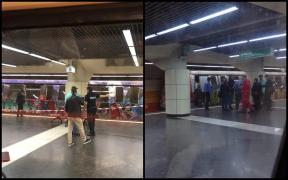 Tânăra care s-a aruncat la metrou, la Bazilescu, s-a lovit de ușa mecanicului. Impactul a fost atât de violent încât ușa s-a îndoit