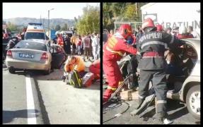 Carnagiu pe DN1, la Breaza! Doi oameni au murit, iar alte șase victime sunt în stare gravă. Sunt implicate 4 mașini