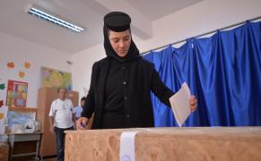 Călugăriţă votează la referendumul pentru familie