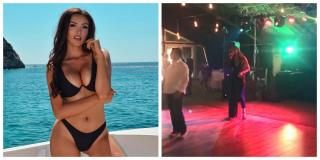 Viviana Sposub, moment de excepţie la nunta Mihaelei Călin