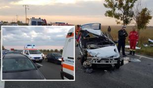 La accidentul în care au murit două femei, la Băicoi, maşinile salvatorilor au stat blocate în trafic de sute de şoferi care nu le făceau loc
