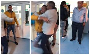 Ușile spitalului din Băilești au fost rupte de un bătăuș nervos