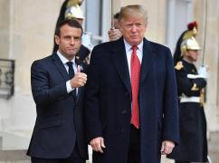 Macron şi Trump, la Centenarul Armistiţiului de la Paris