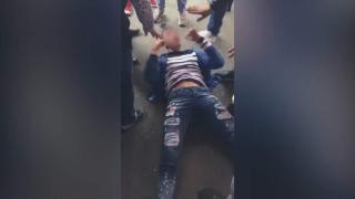 Momentul în care șoferul drogat de la mall-ul din Brăila a fost prins: ”Trebuie să curgă sânge în țara asta” (Video)