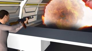 O animaţie arată cum s-ar fi putut produce explozia de la fabrica de arme Cugir