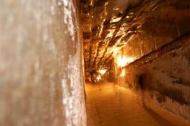 Un bloc de sare s-a desprins și a picat într-o galerie