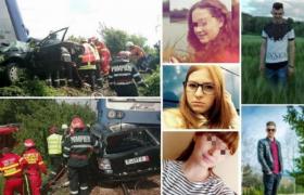 Anul trecut, de Ziua Copilului, patru fraţi şi vărul lor şi-au găsit sfârşitul într-un cumplit accident