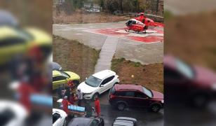 Heliportul Spitalului Judeţean din Constanţa a fost blocat de un şofer inconştient