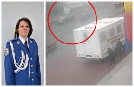 Mesaj al colegilor jandarmi pentru ofițerul spulberat pe trecere cu bebelușul în cărucior