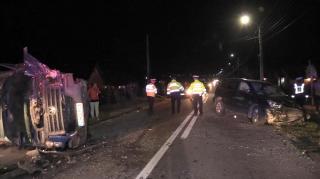 În urma testării cu aparatul etilotest a rezultat că șoferul care a provocat accidentul avea o alcoolemie de 1,47 mg/l alcool pur în aerul expirat