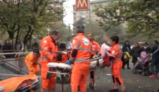 Accident la metroul din Milano