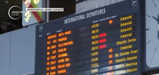 Se degivrează aeronavele înainte de decolare