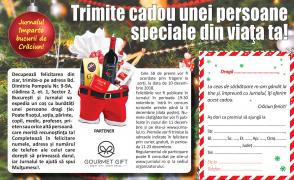 Trimite felicitarea pe adresa ziarului și Jurnalul va expedia un coș cu bunătăți unei persoane dragi