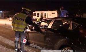 Un şofer român a stabilit recordul de alcoolemie la volan, în Padova. 2,43 la mie în aerul expirat (Video)