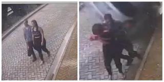 Un tânăr şi-a salvat iubita de la moarte din faţa unei maşini