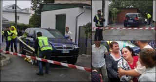 Băieţelul nu a avut nicio şansă. A murit pe loc, strivit sub roţile maşinii de teren