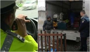 Urmărire ca în filme la Pielești, în Dolj. Poliţiştii au tras focuri de armă după hoţii unei maşini