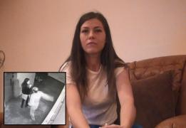 Denisa, tanara agresata in scara blocului la Alba Iulia