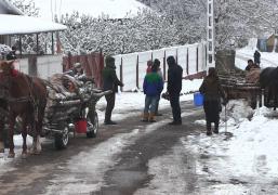 Cadavru ținut cu săptămânile în casă, scos cu forța de polițiști, la Solești, Vaslui (Video)