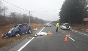 Un om a murit pe loc, după accident