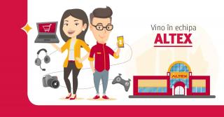 Compania Altex caută consulanți de vânzări în 26 de orașe din țară
