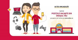 Sărbătorile vin în Baia Mare cu joburi noi la Altex  Aplica si tu!