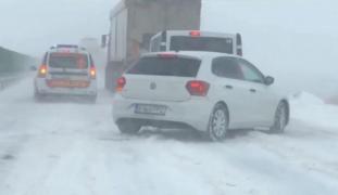 Accident în lanț pe Autostrada A2! Sunt 7 mașini implicate