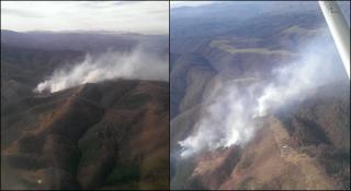 Pompierii au intervenit de urgență și este așteptat și un elicopter pentru ajutor