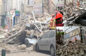 Mai multe clădiri prăbuşite în centrul Marsiliei