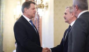 Klaus Iohannis despre Liviu Dragnea: 'Acest infractor progresează în fake news şi este disperat'