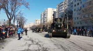 TAB-ul rămas în pană la paradă