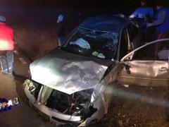 O mașină în care se aflau 6 persoane s-a răsturnat la Medgidia. Printre victime, un copil de un an și trei adolescenți (Video)