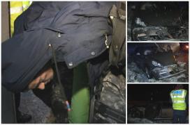 Video cu șoferul Porsche-ul Panamera, urmărit 70 de kilometri în Argeș. A fost prins pe câmp după ce a fugit de la locul unui accident