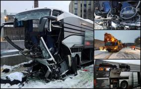 Un român, printre cei 44 de răniți după ce un autocar s-a izbit de un zid pe o autostradă din Elveția. Șoferul a evitat o tragedie