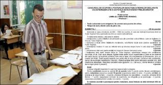 Ministerul Educației a publicat, miercuri, 19 decembrie, modelele de subiecte şi baremele de corectare pentru examenul de titularizare 2019