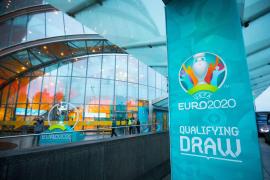 Sala unde au fost tragerile la sorți pentru preliminariile Campionatului European